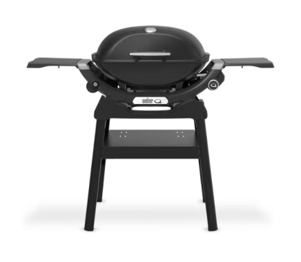 Weber Q 2200N Gasgrill mit Seitentischen und kompaktem Stand, 1501100